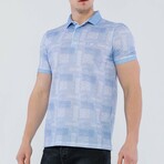 Tobias Short Sleeve Polo Shirt // Blue (S)