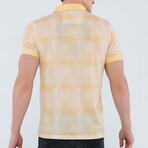 Kian Short Sleeve Polo Shirt // Yellow (2XL)