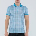 Benny Short Sleeve Polo Shirt // Turquoise (XL)