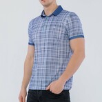 Casey Short Sleeve Polo Shirt // Navy (3XL)