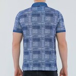 Edson Short Sleeve Polo Shirt // Navy (M)