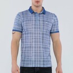 Casey Short Sleeve Polo Shirt // Navy (L)