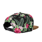 Oahu Snapback Cap // Floral