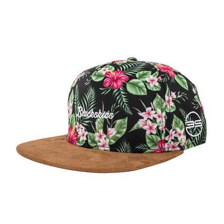 Oahu Snapback Cap // Floral