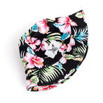 Paradise Bucket Hat // Black Floral