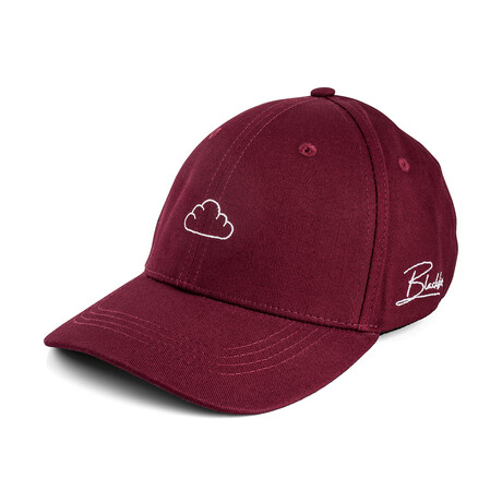 Luno Baseball Hat // Maroon