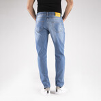 Faded Jeans // Light Blue (M)