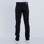 Solid Denim Jeans // Solid Black (3XL)
