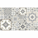 Taïga Azulejos Tile Stickers // Set of 60 (24.5"L x 39"W Area)