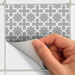 Kasserine Oriental Tile Stickers // Set of 30 (19.5"L x 24.5"W Area)