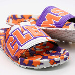 Clemson University Tigers Slydr // Orange + Purple + White (US: 10)