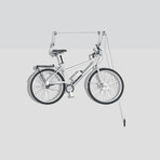 Single Bike Ceiling Hoist + Straps