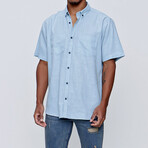 Short Sleeve Shirt // Turquoise (L)