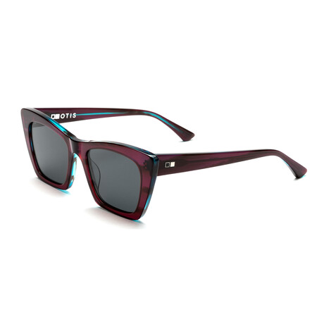 Women's Vixen Sunglasses // Berry Aqua + Smokey Blue