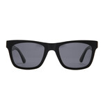 Unisex Hawton Polarized Sunglasses // Matte Black + Gray