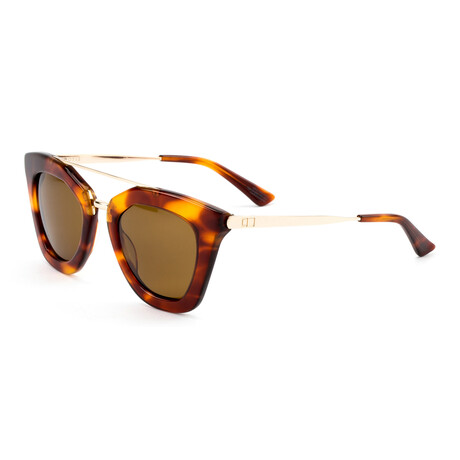Saint Lo Polarized Sunglasses // Havana Smoke + Brown