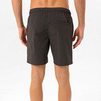 Parker Swimshorts // Olive Green (Small)