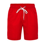 Yosef Swimshorts // Red (Small)