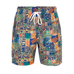 Dylan Swimshorts // Multicolor (Small)