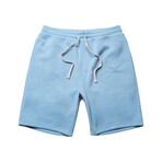 Knit Shorts // Dusty Blue (XL)