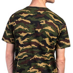 Straight Hem T-Shirt // Camouflage (XL)
