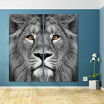 King of the Jungle Lion // Set of 2