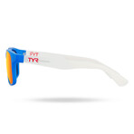 TYR Unisex Springdale HTS Polarized Sunglasses // Blue + Red Mirror