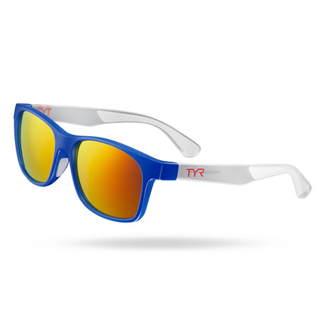 TYR Unisex Springdale HTS Polarized Sunglasses // Blue + Red Mirror