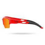 TYR Unisex Vatcher HTS Performance Polarized Sunglasses // Red + Red Mirror