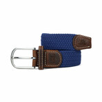 Cobalt Woven Belt // Blue (Fits Waist Size 33"-39")