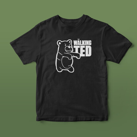 The Walking Ted Graphic Tee // Black (XL)