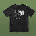 The Walking Ted Graphic Tee // Black (L)