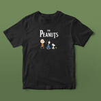 The Peanuts Graphic Tee // Black (M)