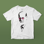 Rose Colored Glasses Graphic Tee // White (M)