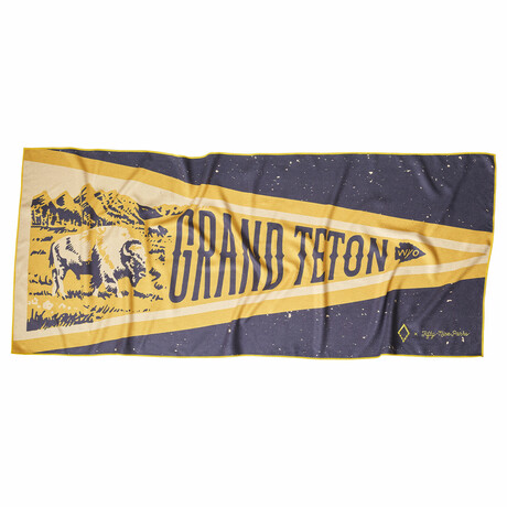 Original Towel // 59 Parks Grand Teton Flag
