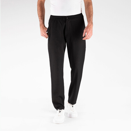Albany Stretch Trousers // Black (S)