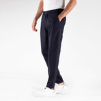 Stretch Trousers // Navy (M)