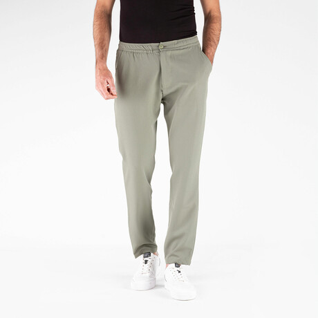 Albany Reflective Trousers // Green (S)