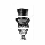 Skull In Top Hat by Eric Fausnacht