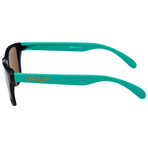 Frogskins XS Oakley Sunglasses // Matte Translucent Poseidon + 24K Iridium