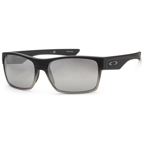 TwoFace Oakley Sunglasses // Matte Black + Chrome Iridium