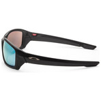 Men's Straightlink Oakley Polarized Sunglasses // Matte Black + Prizm Deep H20