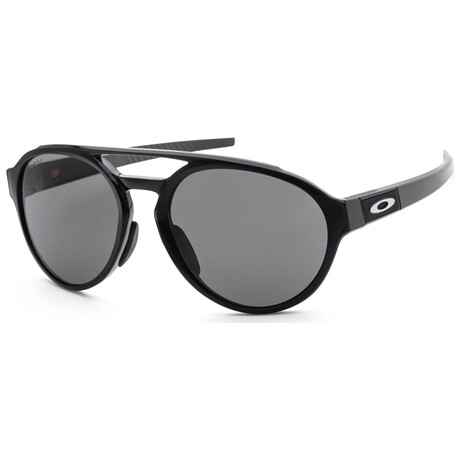 Forager Oakley Sunglasses // Polished Black + Prizm Gray