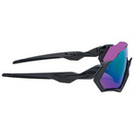 Men's Flight Jacket Oakley Sunglasses // Steel + Prizm Road Jade