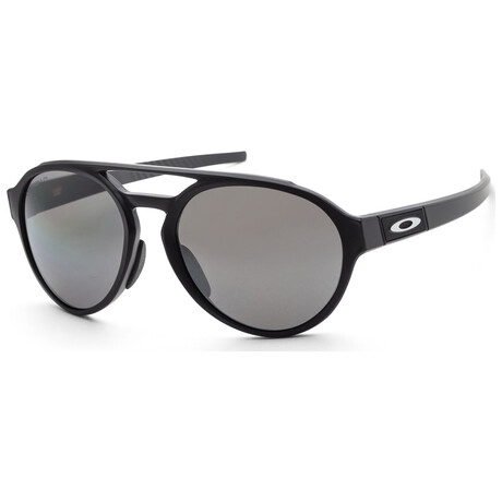 Forager Oakley Polarized Sunglasses // Matte Black + Prizm Black