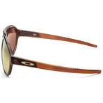 Men's Forager Oakley Polarized Sunglasses // Polished Rootbeer + Prizm 24K