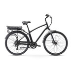 Body Ease Men's Step-Through Electric Bicycle // 500W 7-Speed