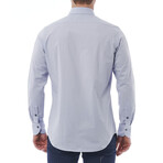 Gabe Regular Fit Button-Up Italian Collar Shirt // Pearl (Euro Size: 39)