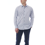 Gabe Regular Fit Button-Up Italian Collar Shirt // Pearl (Euro Size: 39)