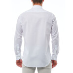 Roberto Regular Fit Button-Up Italian Collar Shirt // White (Euro Size: 38)